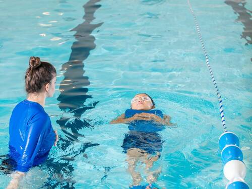 School swimming pool