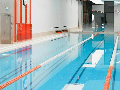 Leisure centre pool