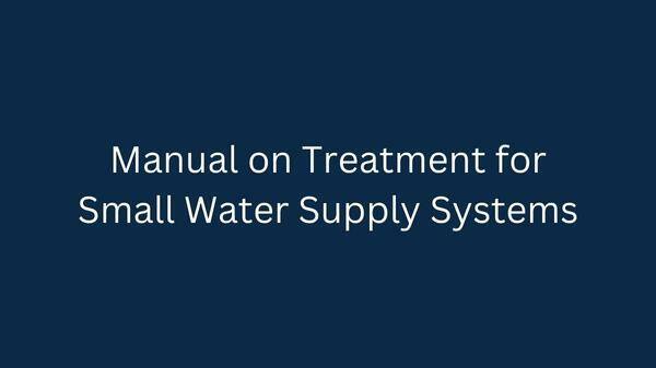 Private Water Supplies Manual